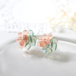 flower earrings (葉桜) 2枚目の画像