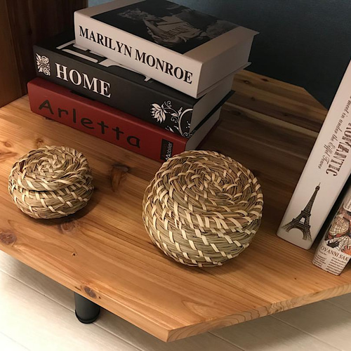 【送料無料】 コーナーラック スギ ナチュラル アイアン固定脚 送料無料】 コーナーラック スギ ナチュラル アイアン固定脚 | iichi