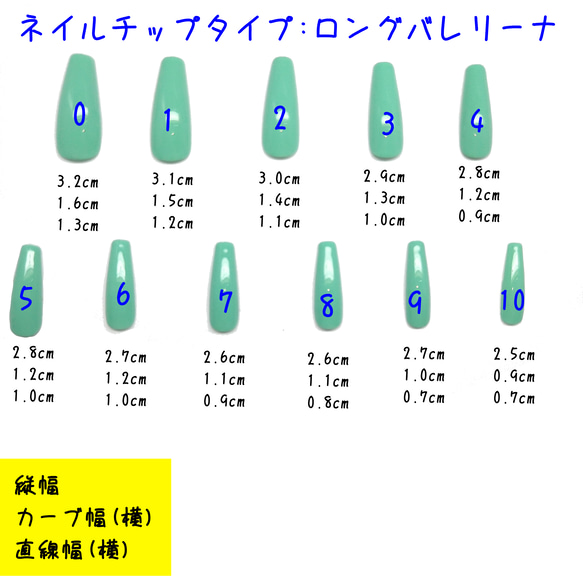 ネイルチップ*No.10 6枚目の画像