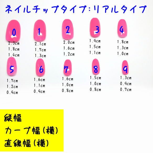 ネイルチップ*No.10 5枚目の画像