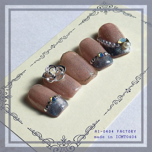 ネイルチップ*No.10 ネイルチップ（つけ爪） あい 通販｜Creema  