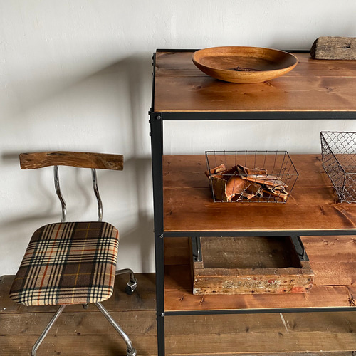 数量限定 IS100 アイアン シェルフ 棚 ディスプレイ キッチン 収納