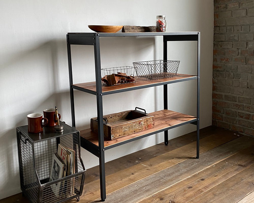 数量限定 IS100 アイアン シェルフ 棚 ディスプレイ キッチン 収納