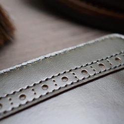 Country:カントリー / Green 〜クロムエクセルレザーのマネークリップ〜【受注制作品】 2枚目の画像