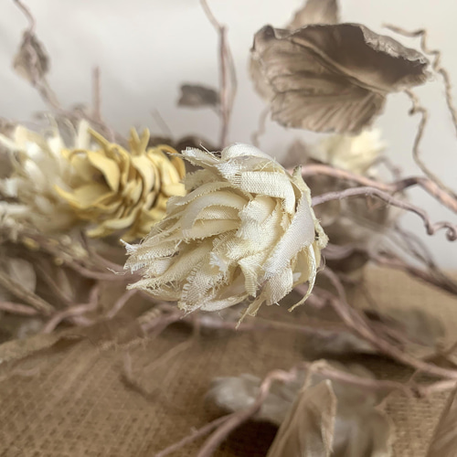サテンのホップ 布花 その他アート 布花工房ミモザ 通販
