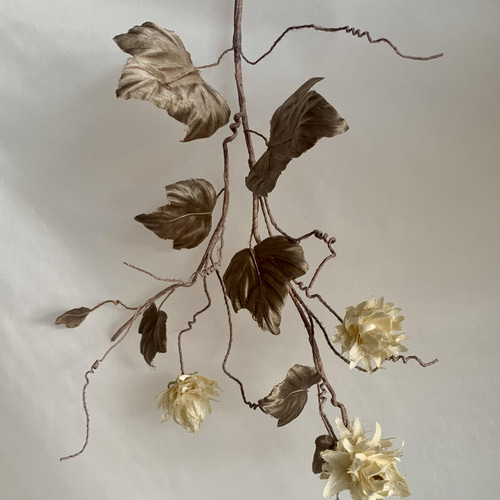 サテンのホップ 布花 その他アート 布花工房ミモザ 通販