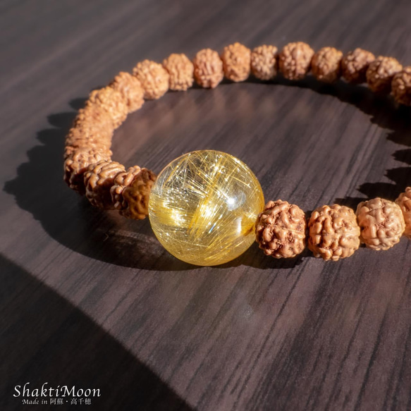 商売繁盛・ビジネスのお守り！ひと粒極上タイチンルチルクォーツ】レア  