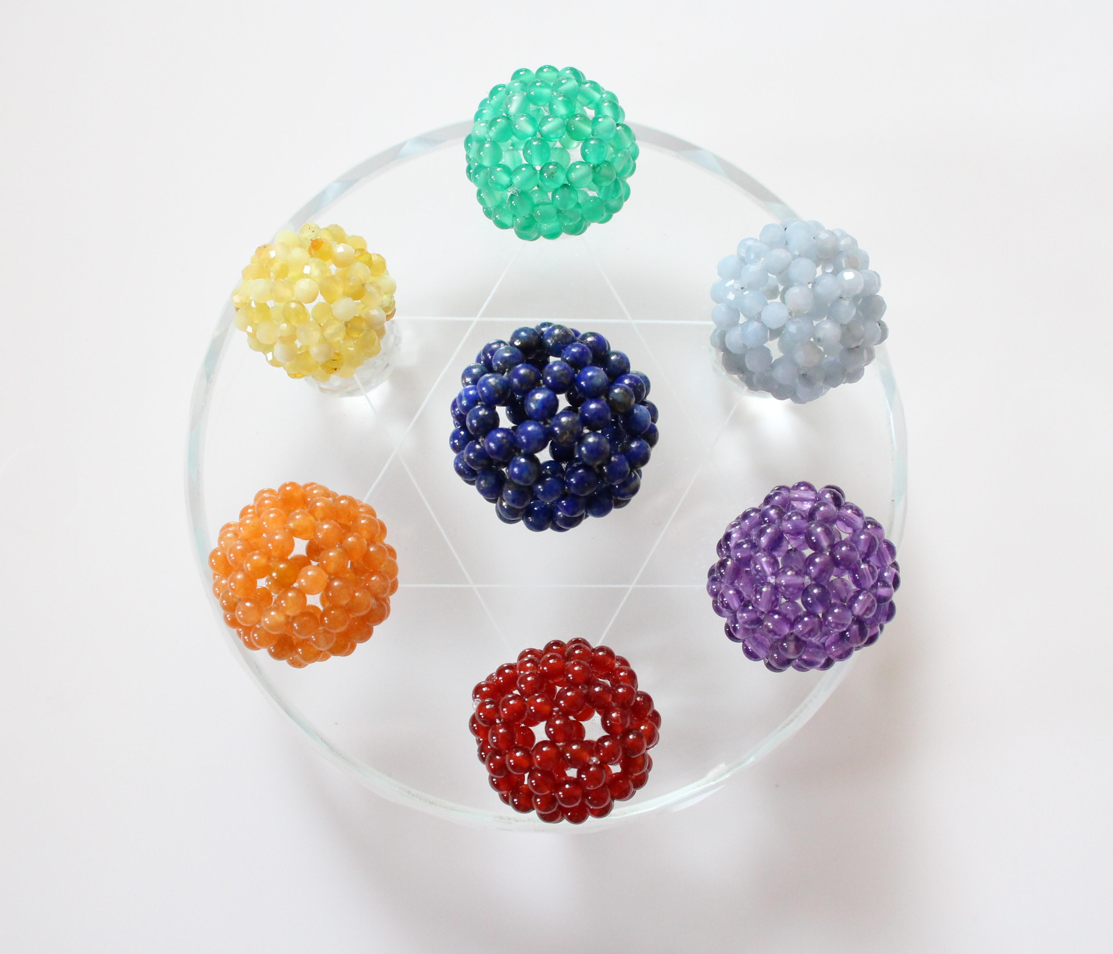 S3☆特別ご提供☆THE 七星陣☆【7種チャクラストーン♢アクリル