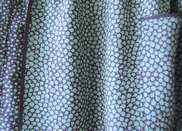海の泡のスカート　着物リメイク 8枚目の画像