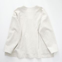 double-knit zip cardigan (heather gray) 8枚目の画像