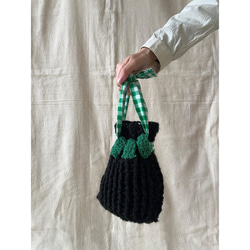 crochet hand bag 10枚目の画像