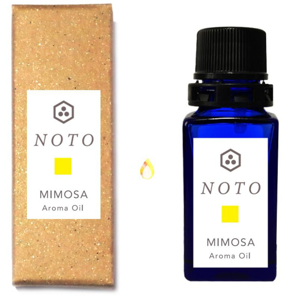 NOTO ミモザのフレグランスアロマオイル10ml Mimosa フレグランスオイル 1枚目の画像