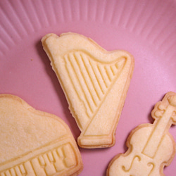 【楽器】ハープ・クッキー型・単品販売 7枚目の画像
