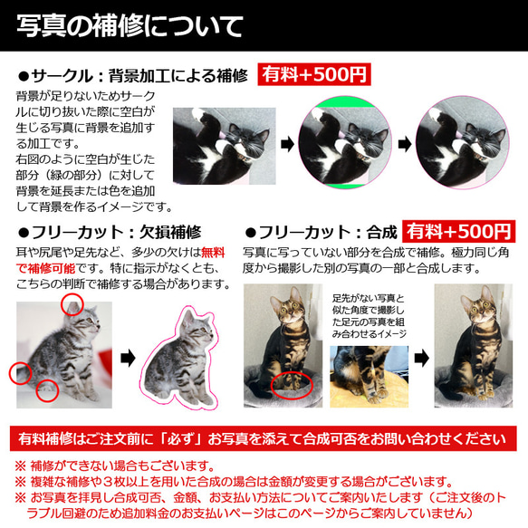 送料無料｜オーダーメイド-ペットの写真でアクリルキーホルダー/ストラップ/チャーム/バッジ 猫 犬：フォト 16枚目の画像
