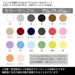 送料無料｜オーダーメイド-ペットの写真でアクリルキーホルダー/ストラップ/チャーム/バッジ 猫 犬：フォト 12枚目の画像