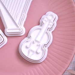 【楽器】バイオリン・異形クッキー型 3枚目の画像