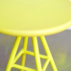 A line stool lime yellow 4枚目の画像