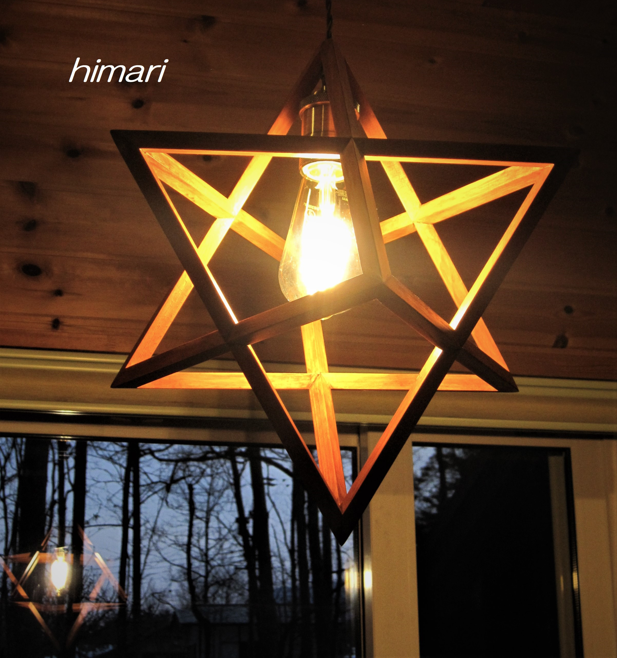 インテリア照明　ステラⅡ　ST8MP　星型８面体　ペンダントライト