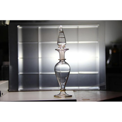 ハーバリウム　ファンシー エジプトガラス 瓶 ボトル 香水瓶 おしゃれ エジプシャングラス（上側ふっくらM） エジプト 3枚目の画像