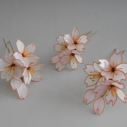 桜・さくら（涼）簪　髪飾り 3枚目の画像