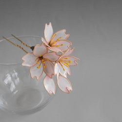 桜・さくら（涼）簪　髪飾り 2枚目の画像