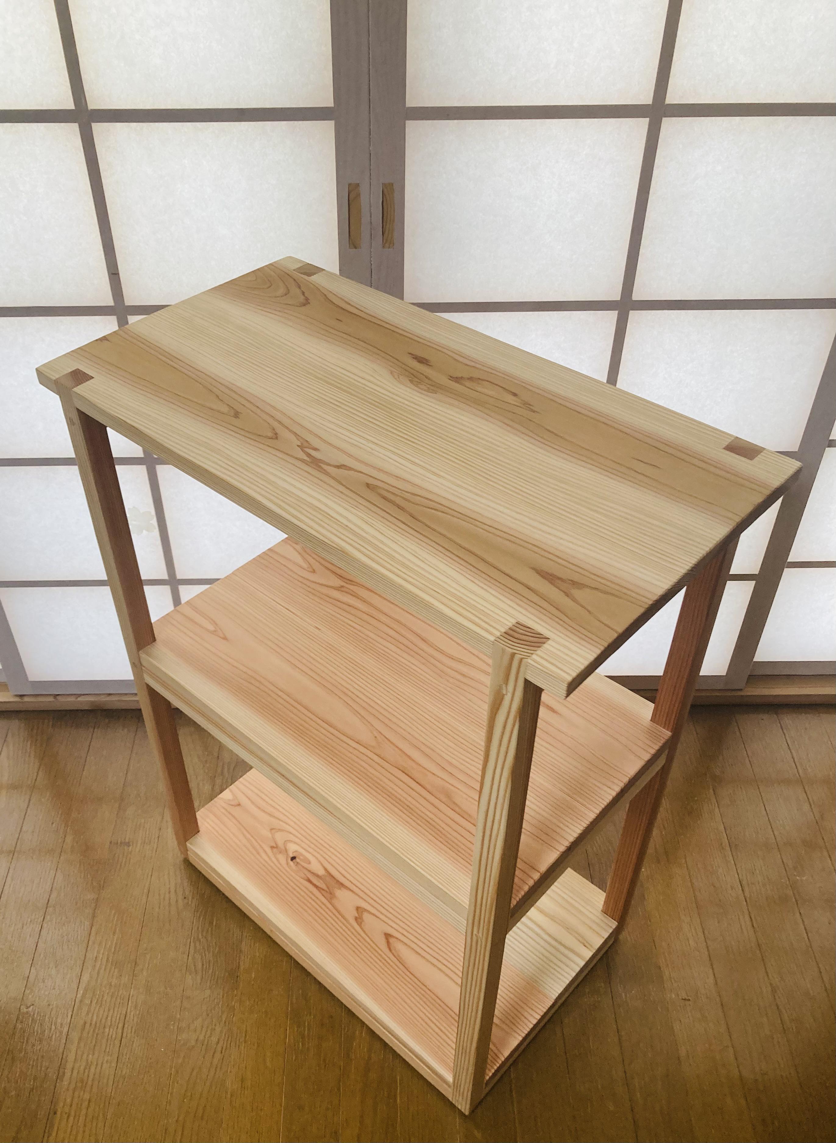 キッチンワゴン 杉 オーダー自由 その他家具 CHISEL&WOOD 通販｜Creema 