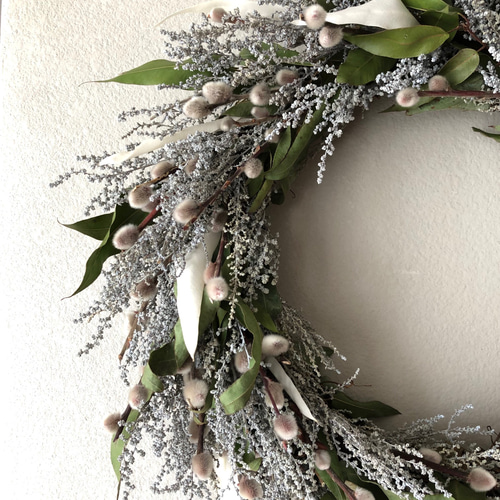 レモンユーカリとストーベのリース LL ドライフラワー JiLL 通販