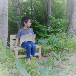 木製ミニベンチ（アーチ型）　花台　フラワースタンド　☆パウダーピンク☆ 2枚目の画像