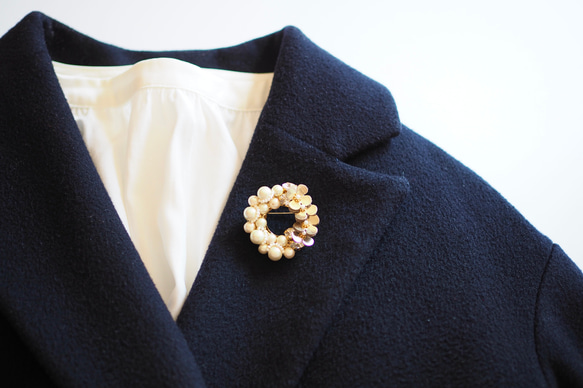 LetherJewel パールブローチ 6枚目の画像