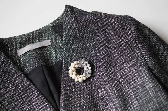 LetherJewel パールブローチ 7枚目の画像