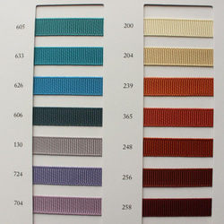 [7 種寬度 / 72 種顏色] No，0990 Bemberg Grosgrain Ribbon 可持續絲帶耳平型 / 30m 第12張的照片