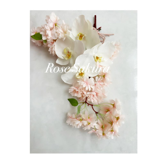 桜 ふわり】桜2025 生花に見える 高級造花 ウェディングブーケ 桜 ふわり】桜2025 生花に見える 高級造花 ウェディングブーケ