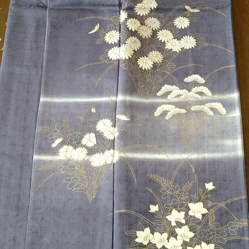 訪問着シルクワンピース 新郎新婦母 卒入学式 フォーマル セレモニー  