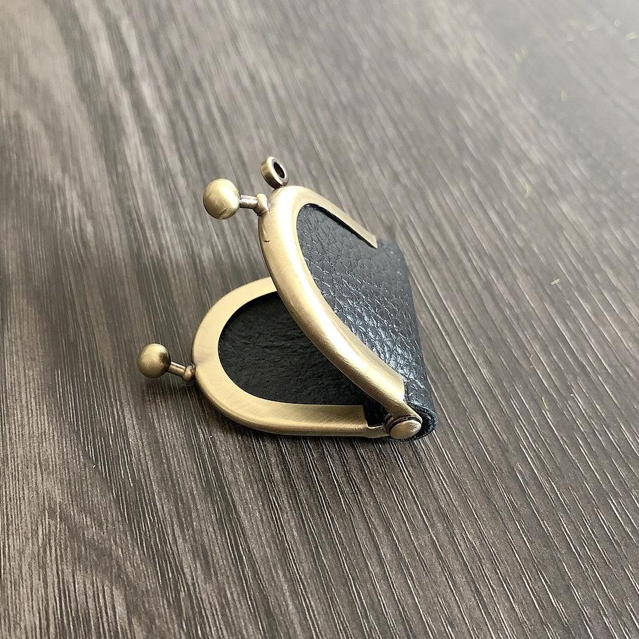 ＼大人気／イタリアンシュリンクレザーの親子がま口財布＆おまけのミニサイズがま口【選べる6カラー】vol.2