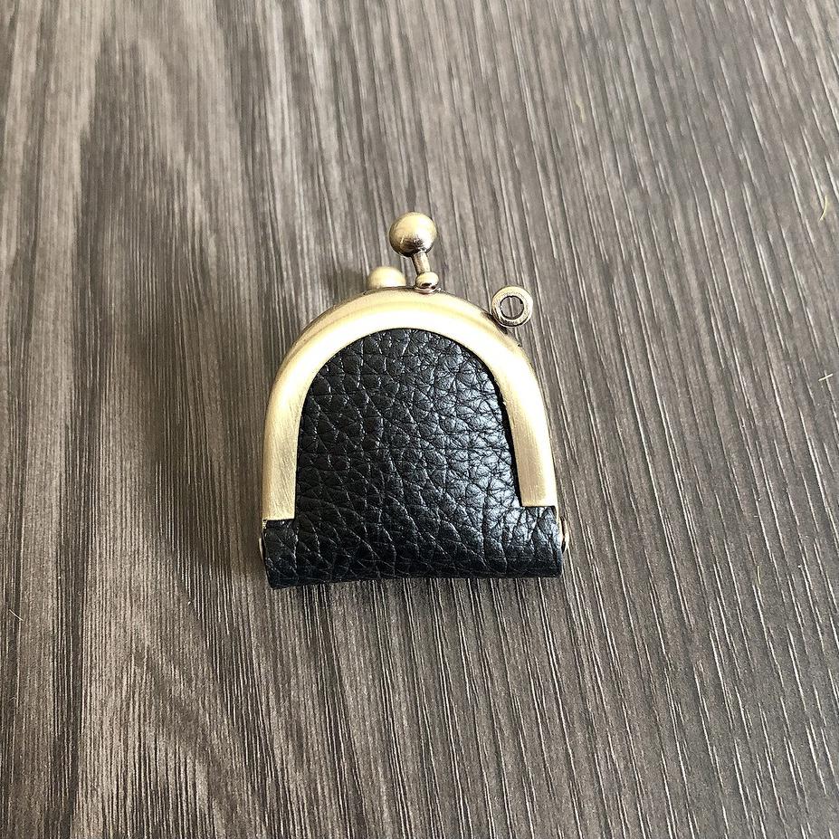 ＼大人気／イタリアンシュリンクレザーの親子がま口財布＆おまけのミニサイズがま口【選べる6カラー】vol.2