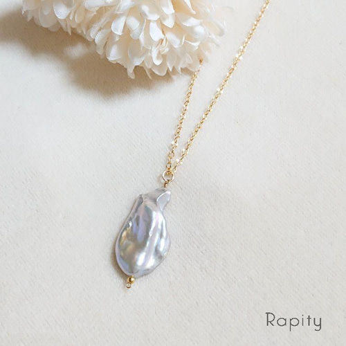 りん様】 14KGF ゴールドビーズネックレス 60cm シンプルネックレス