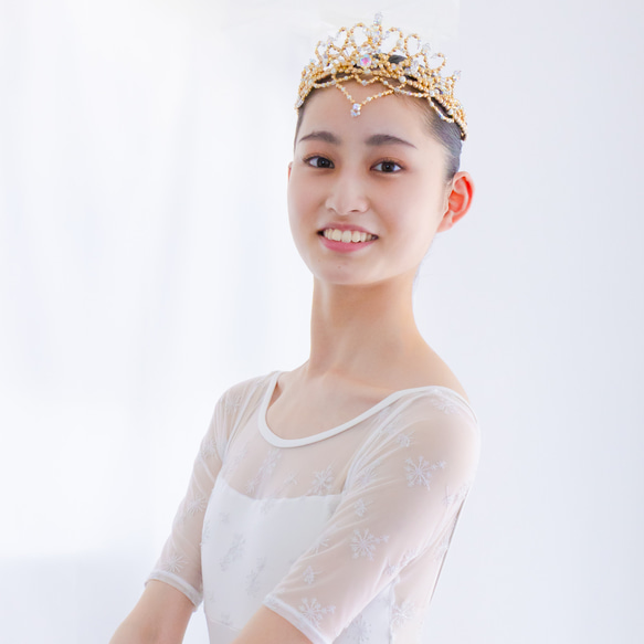 高評価アイテム ゴールデンオーラ バレエティアラ メドーラ・オーロラ姫・金平糖 バレエ