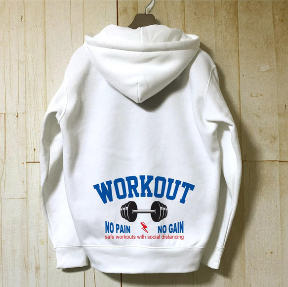 WORK OUT / プルオーバーパーカー 7枚目の画像