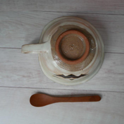 ハロウィン　スープカップ (金の涙）　陶器　 5枚目の画像