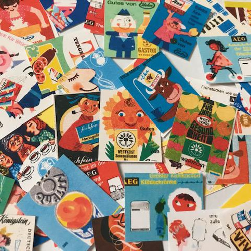 マッチラベルシール 56枚3 ヴィンテージ シール・ステッカー