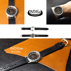 INDIEee 日本製 アンティーク 腕時計 シルバー Ｓ９２５ ハンドメイド 手作り セイコー SEIKO メンズ 10枚目の画像