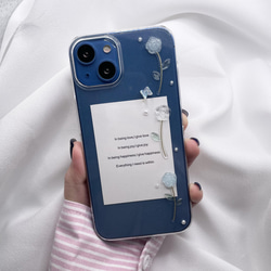 ローズラインのiPhoneケース(blue) 5枚目の画像