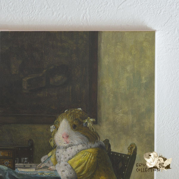 織物面板 斯堪的納維亞室內藝術面板 插圖面板 板畫 字母 * 豚鼠 第3張的照片