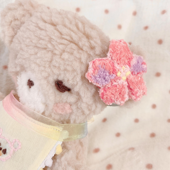 　一点物 ♡ecoアニマルvol.3 お花が可愛いミッチェルちゃん♡ 3枚目の画像