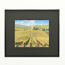 ポストカード ヨーロッパ風景画（組み合わせ自由4枚セット1.000円）No.202  イタリア　トスカーナ 2枚目の画像
