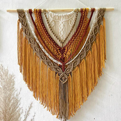 50% off マクラメ タペストリー ウォールデコ タペストリー・壁掛け