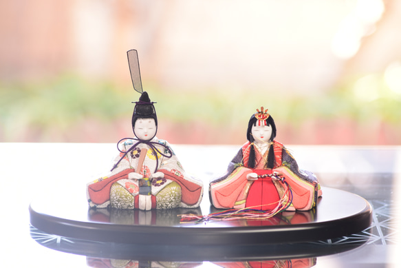 雛人形　木目込み人形　【喜雲雛】 また 5日 宜しくお願い致します