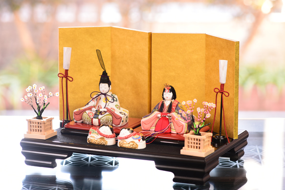 雛人形　木目込み人形　【喜雲雛】 また 5日 宜しくお願い致します