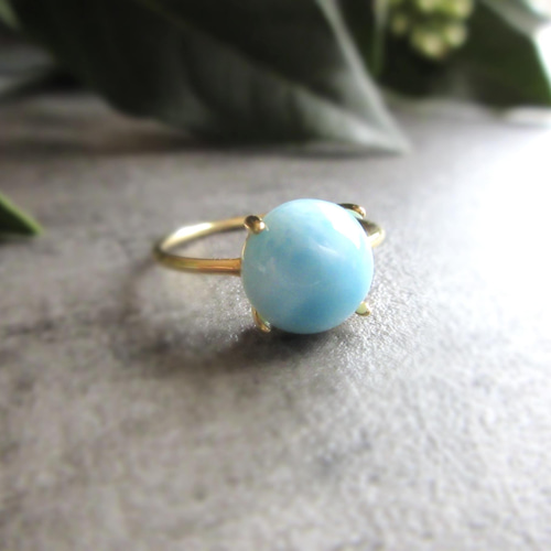 最高品質！ドミニカ産⭐️ラリマールース⭐️透明感