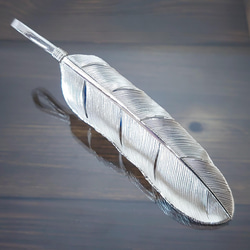 silver 950 シルバー フェザー ペンダントトップ ペンダントトップ